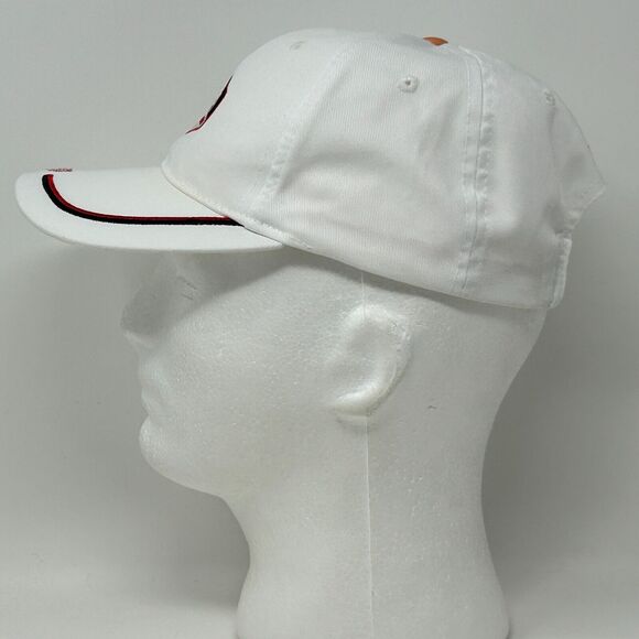 Vintage 90s Detroit Red Wings Steve Yzerman Hat Cap NHL Hockey Strapback White - Picture 9 of 12